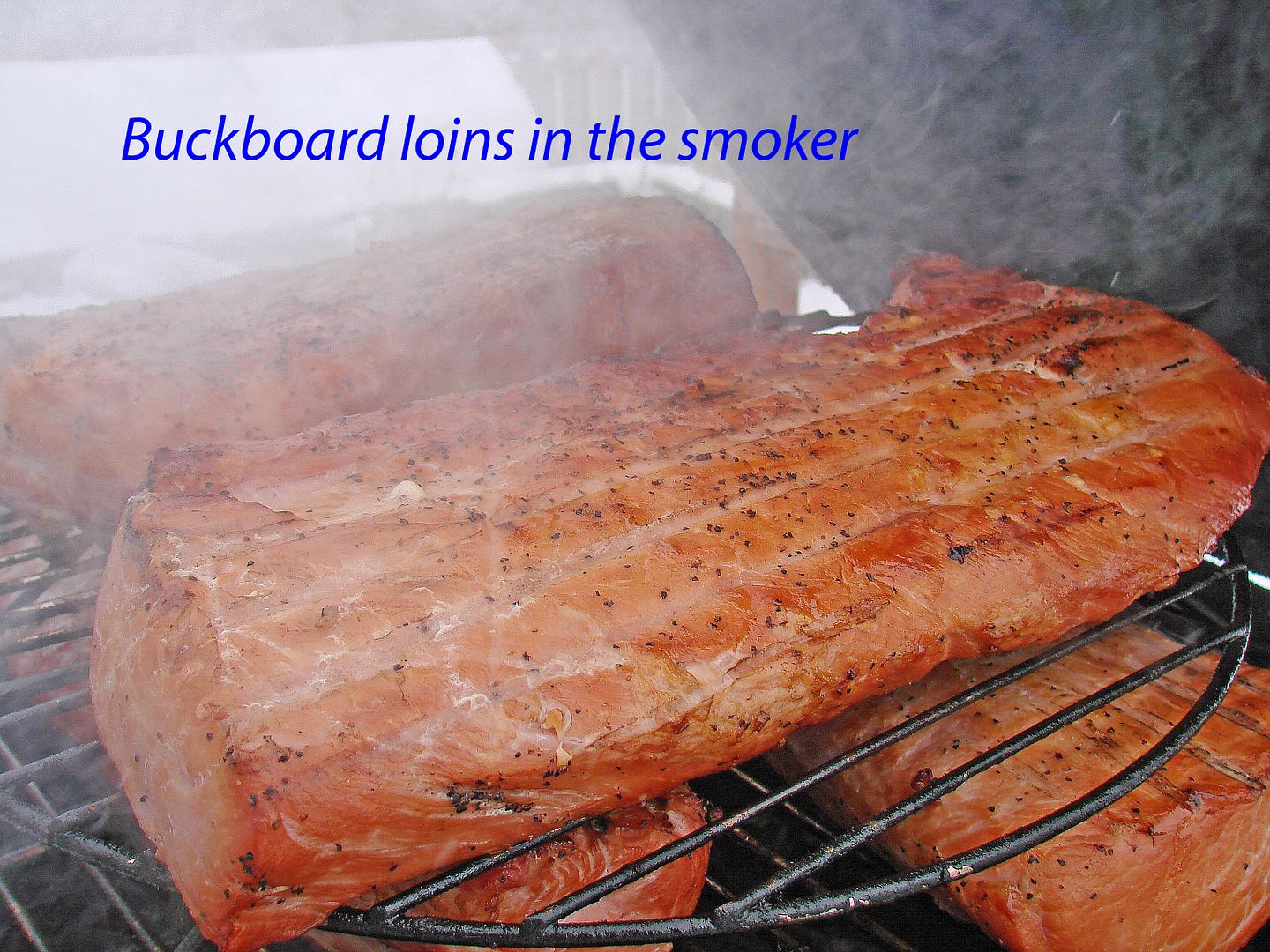 Playing With Fire and Smoke Buckboard Bacon